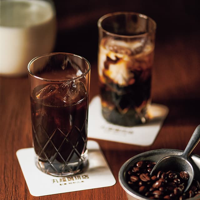 丸福珈琲店　アイスコーヒー（無糖）