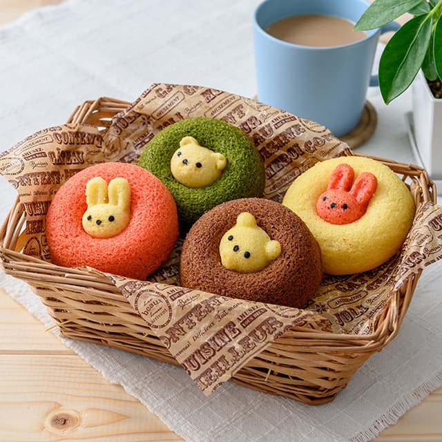 アニマルドーナツ　４個