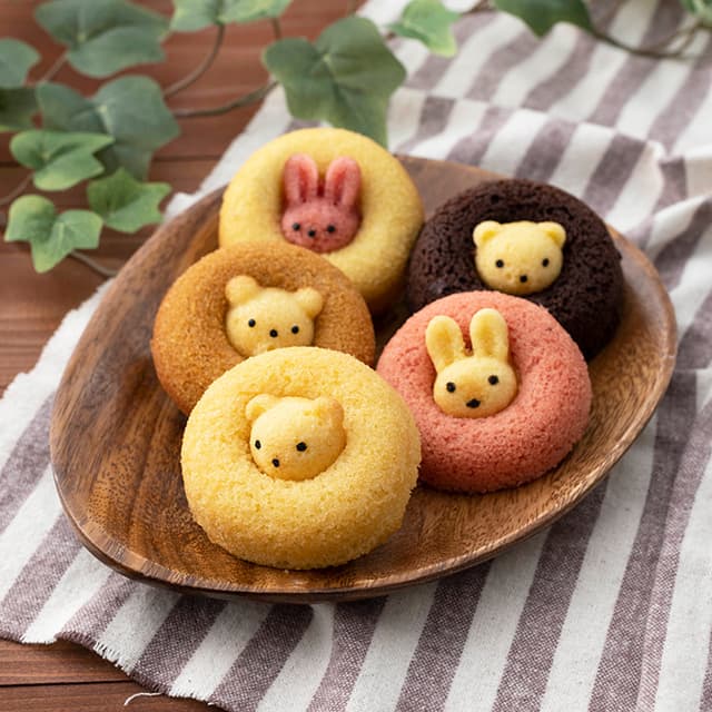 ちいさな森のドーナツ　うさぎバナナ