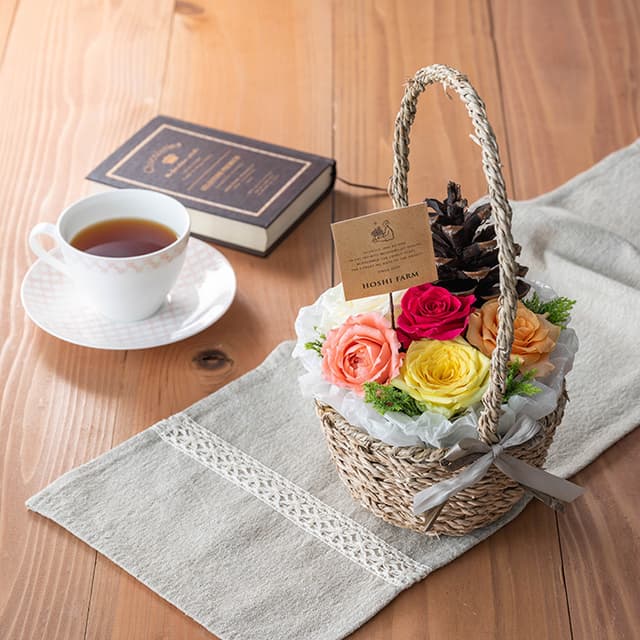 ホシファーム　『お花畑から摘んできた薔薇ギフト』カラフル