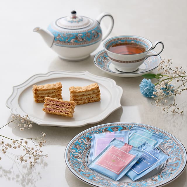 ミルフイユ＆ウェッジウッドティーバッグセット１１個