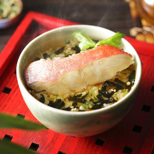 出汁茶漬け御膳　金目鯛