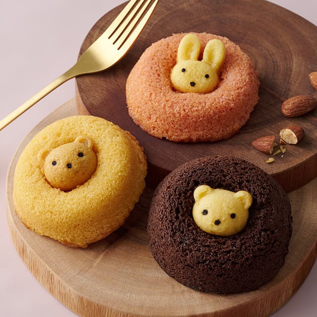 ちいさな森のドーナツ　３個