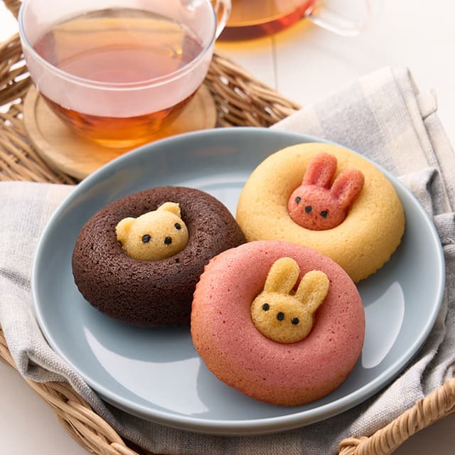 アニマルドーナツ　３個