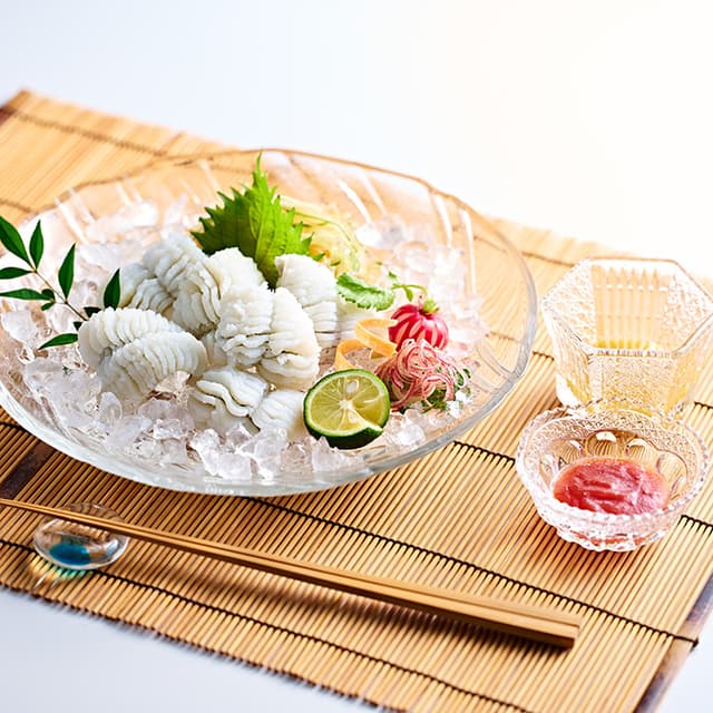 きらびき工房　鱧の湯引き