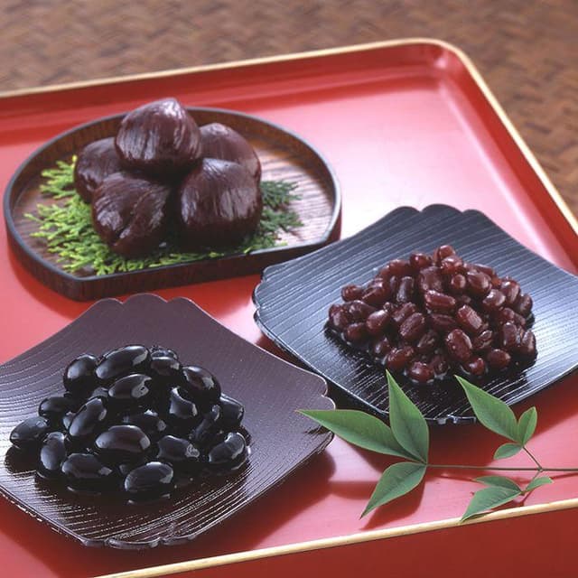 はべ黒庵　丹波の煮豆と栗渋皮煮
